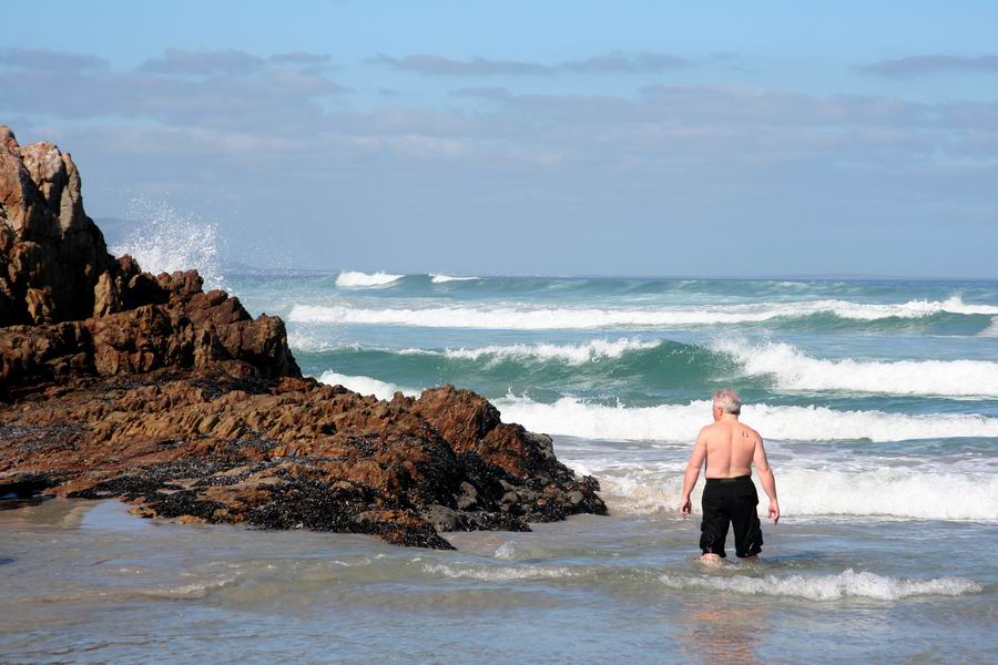 Gary at the beach