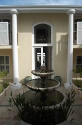 Courtyard between Back and Middle Houses