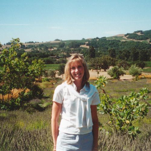 Kathy at Matanzas Creek - KMB Photo