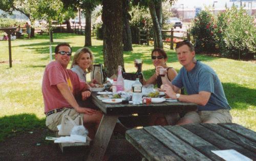 Picnic at V. Sattui Winery - KMB Photo