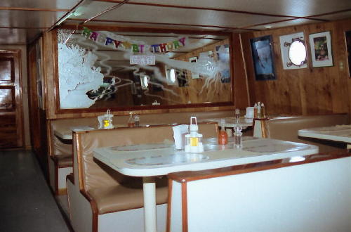 Dining Room with Beth's Banner