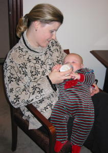 Ethan and Mommy