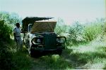 Obi Cooling the Jeep