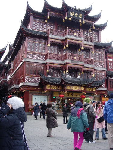 Chinese Street Market area– China 2010