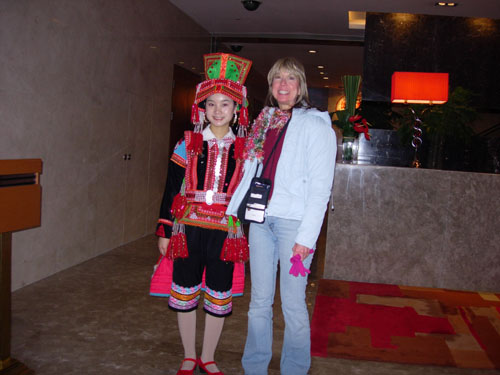 Native Girl and Nancy – China 2010