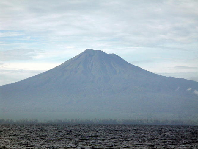 Volcanic Sunrise - KLM Photo