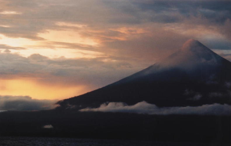 Volcanic Sunrise - KLM Photo