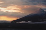 Volcanic Sunrise - KLM Photo