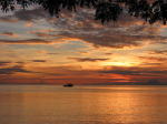 Sunrise at Walindi - KLM Photo