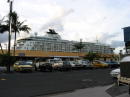 The World docked in Cairns - KLM Photo