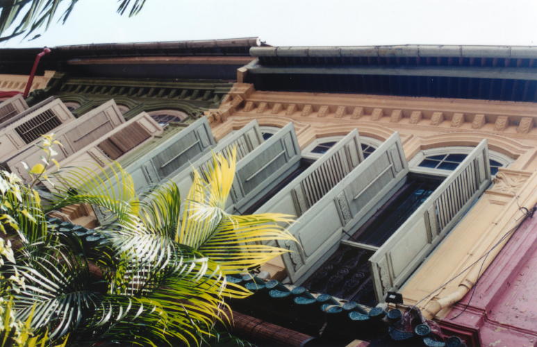 Windows Along Emerald Hill