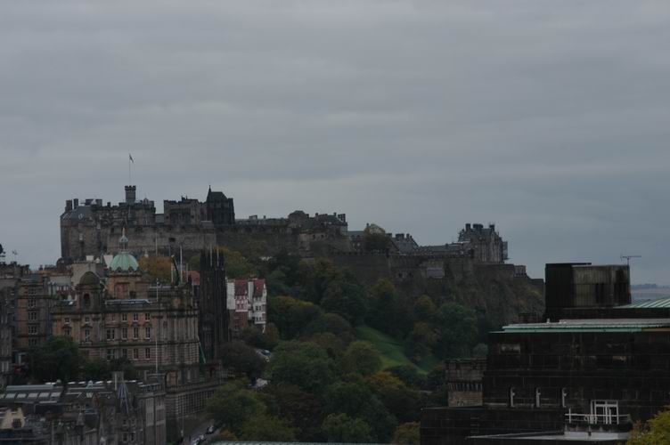 Edinburgh Castle from Coltan Hill