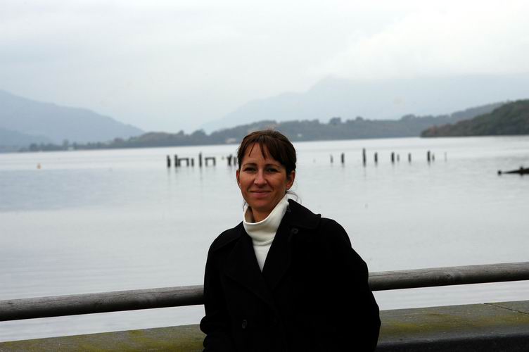 Kay at Loch Lomond